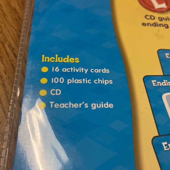 Lakeshore Learning Ending Sounds Listening Lotto NEW - Picture 2 of 4